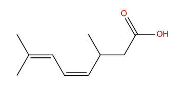 (Z)-3,7-Dimethyl-4,6-octadienoic acid